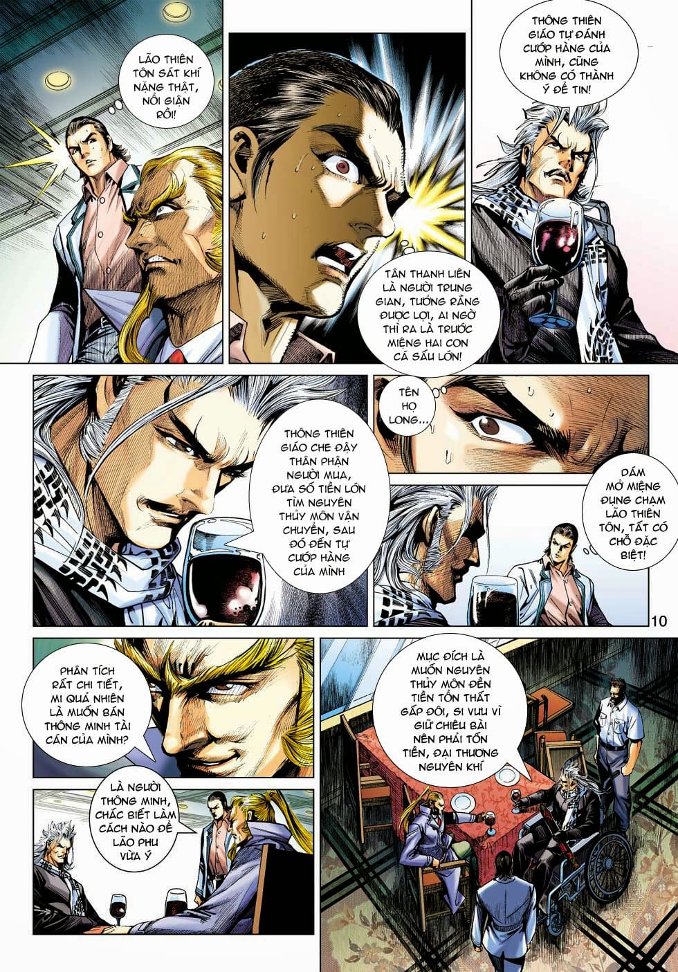 Truyện Tranh Tân Tác Long Hổ Môn trang 4