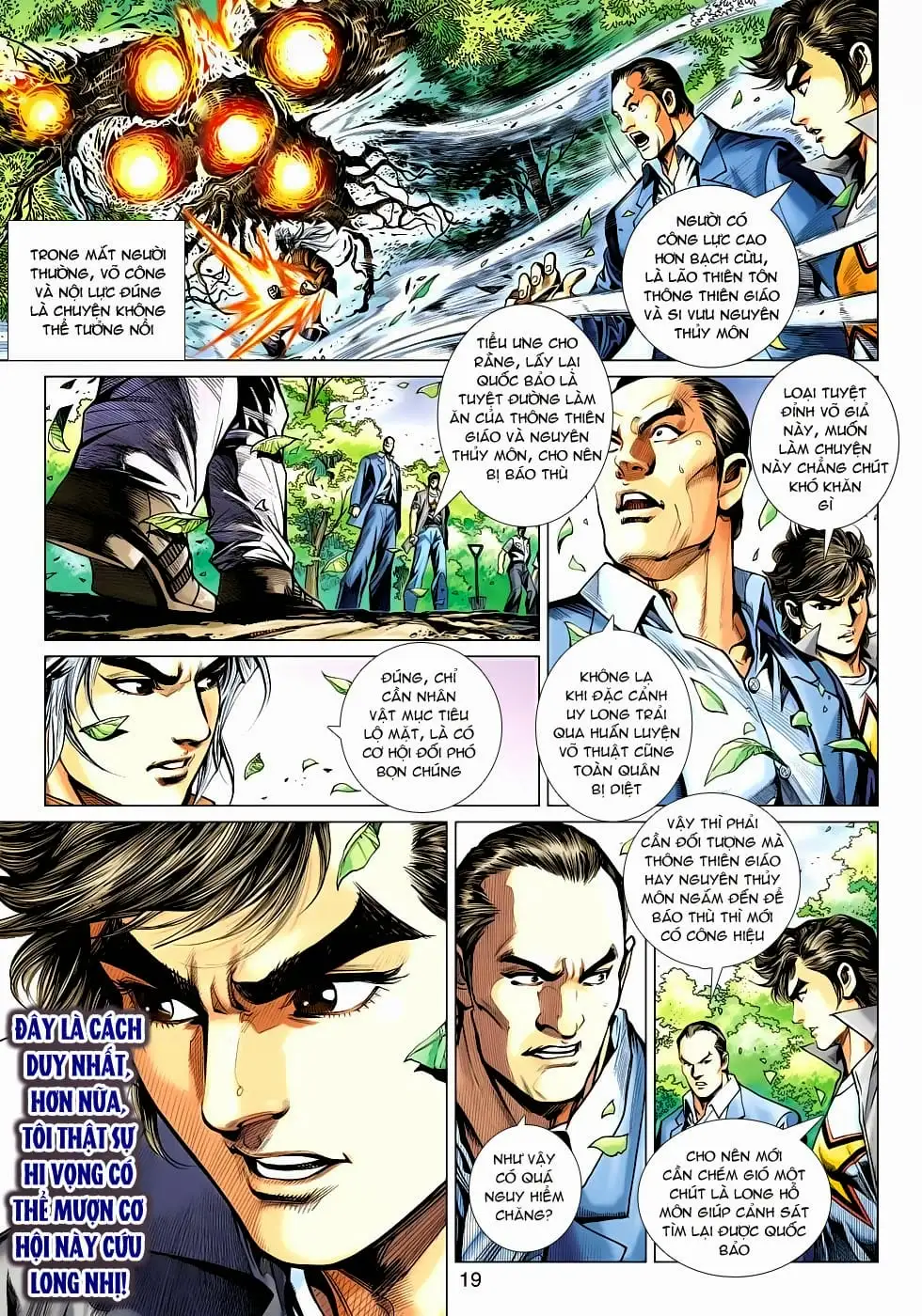 Truyện Tranh Tân Tác Long Hổ Môn trang 4