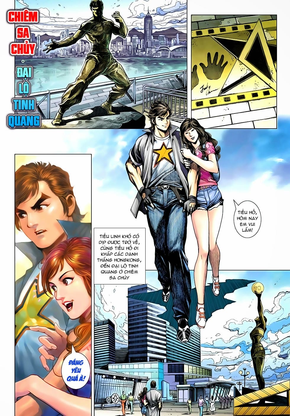 Truyện Tranh Tân Tác Long Hổ Môn trang 4