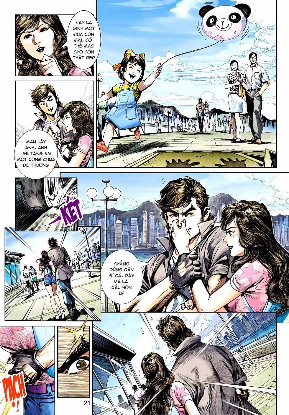 Truyện Tranh Tân Tác Long Hổ Môn trang 4