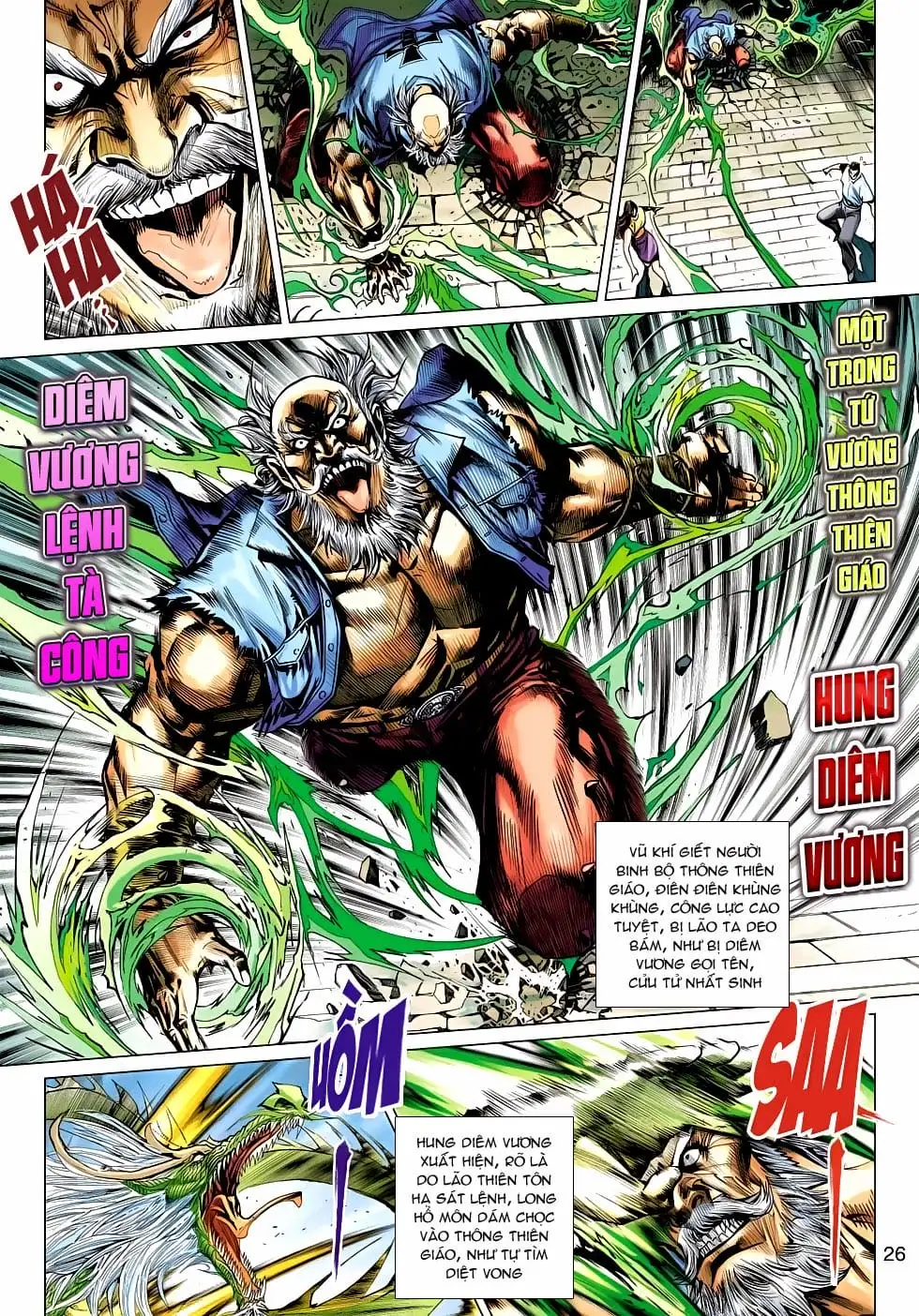 Truyện Tranh Tân Tác Long Hổ Môn trang 4