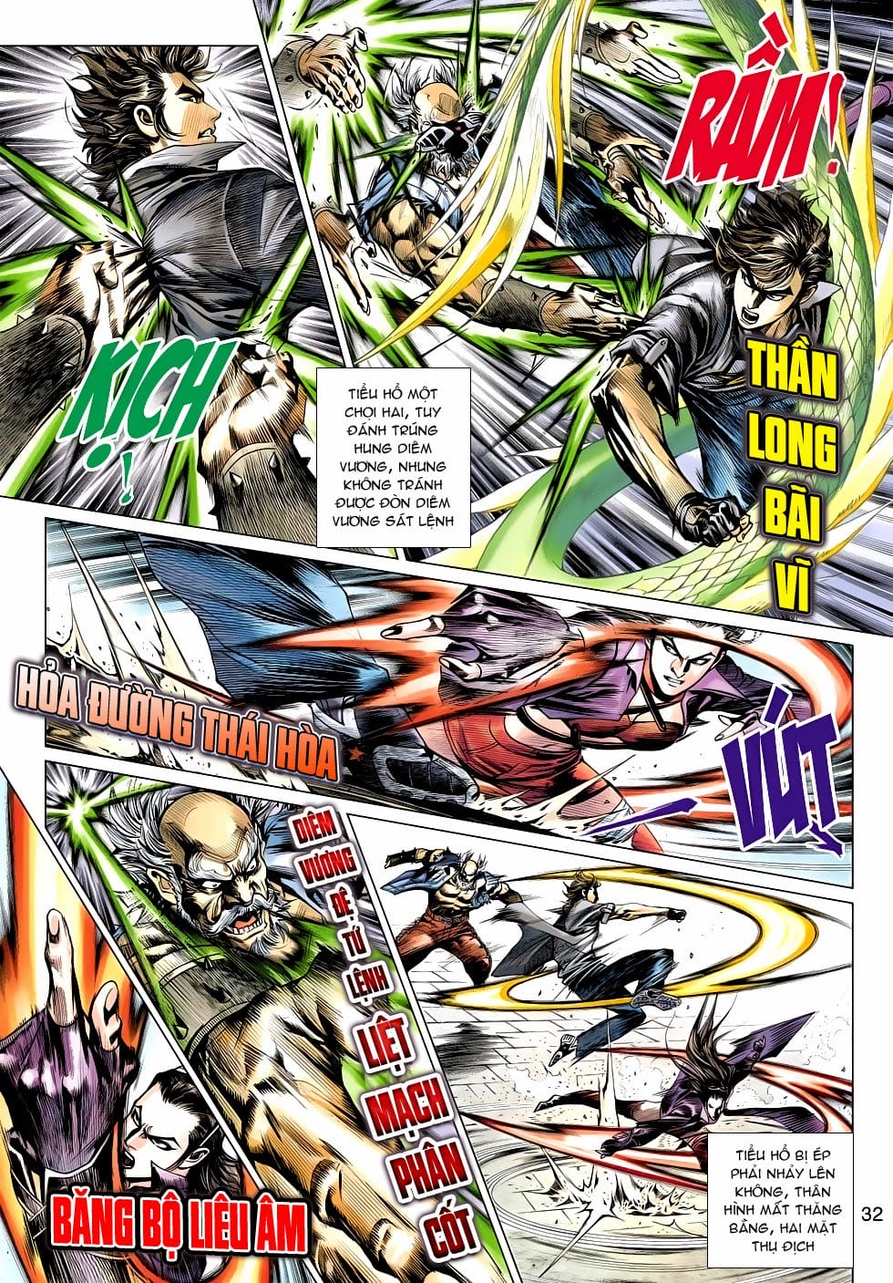 Truyện Tranh Tân Tác Long Hổ Môn trang 4