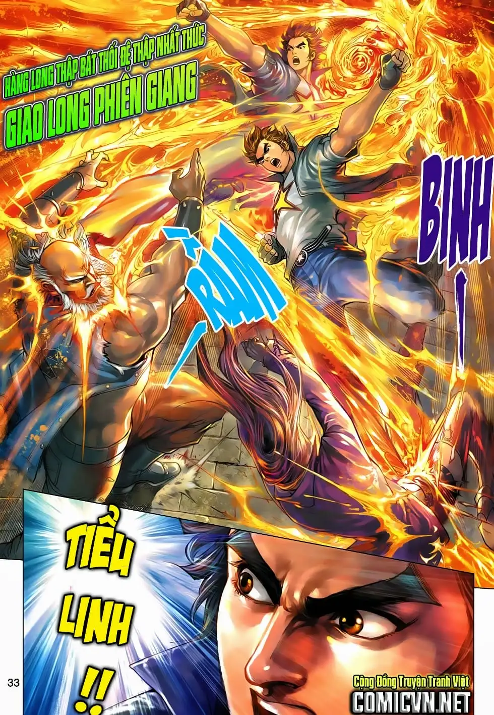 Truyện Tranh Tân Tác Long Hổ Môn trang 4