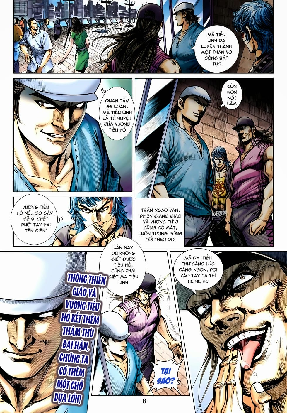 Truyện Tranh Tân Tác Long Hổ Môn trang 4