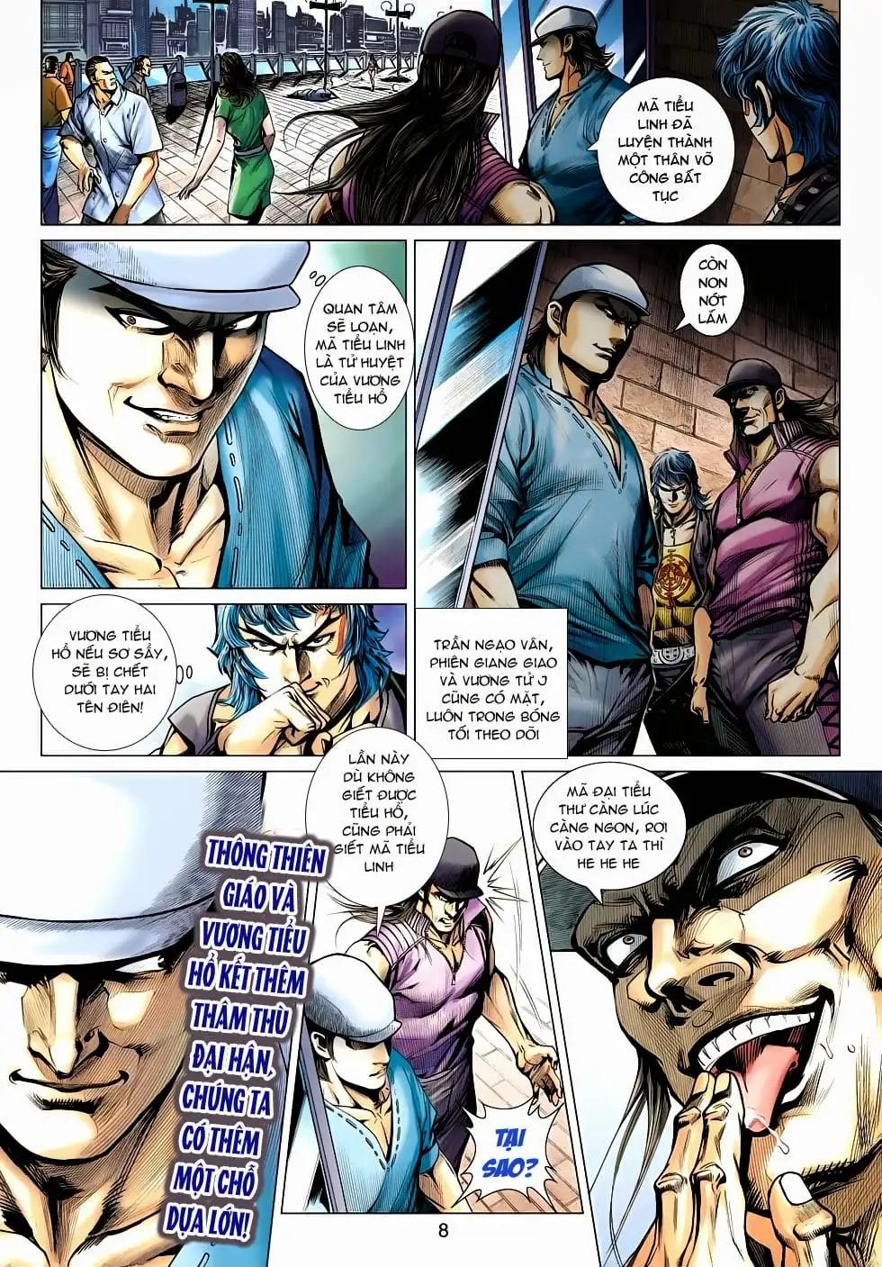 Truyện Tranh Tân Tác Long Hổ Môn trang 4