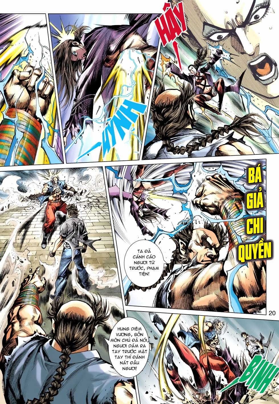 Truyện Tranh Tân Tác Long Hổ Môn trang 4