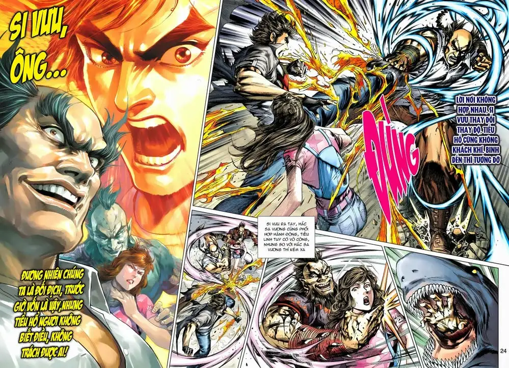 Truyện Tranh Tân Tác Long Hổ Môn trang 4