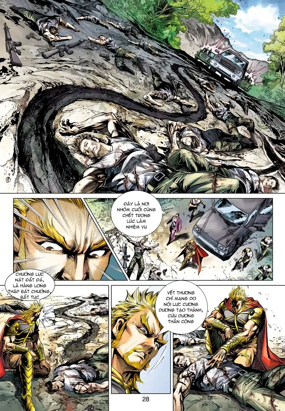 Truyện Tranh Tân Tác Long Hổ Môn trang 4