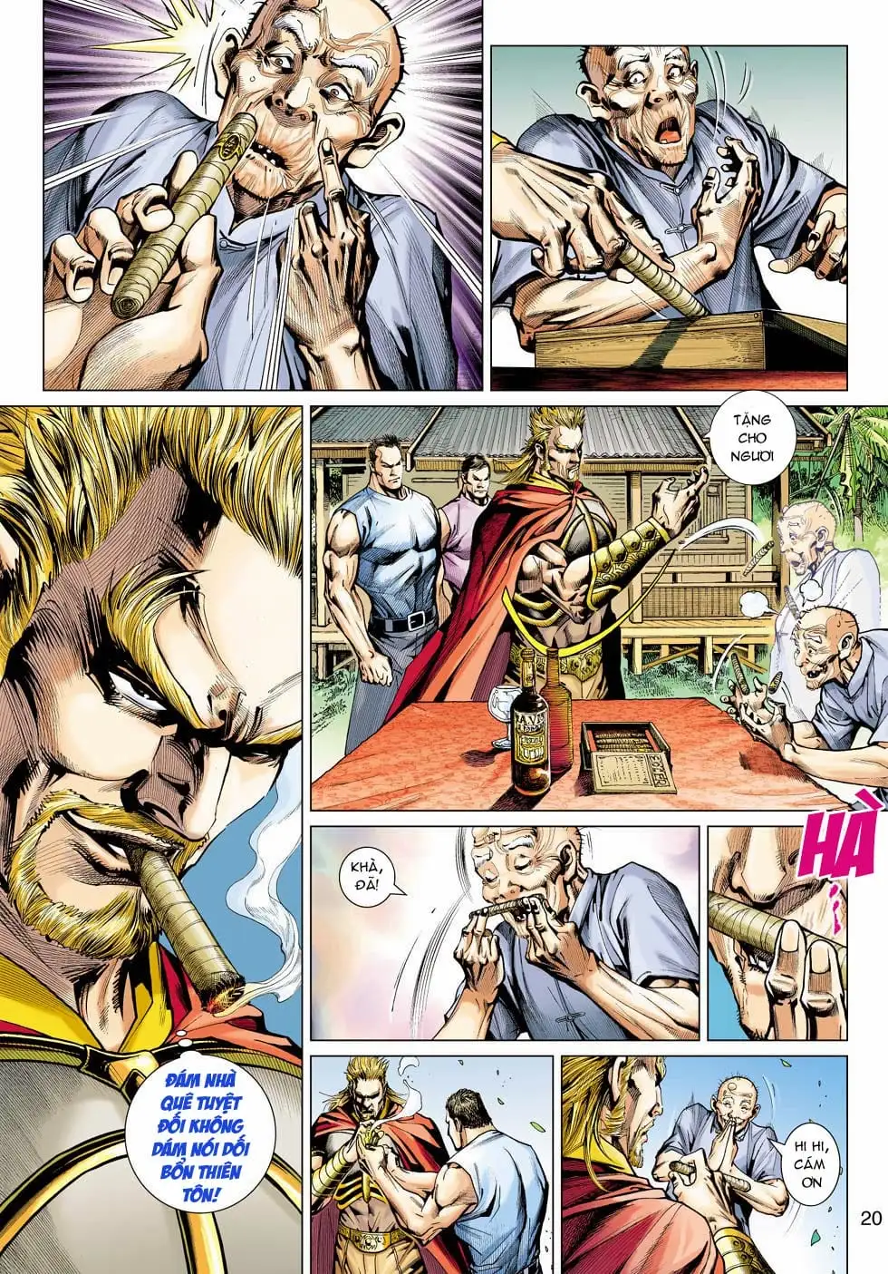 Truyện Tranh Tân Tác Long Hổ Môn trang 4