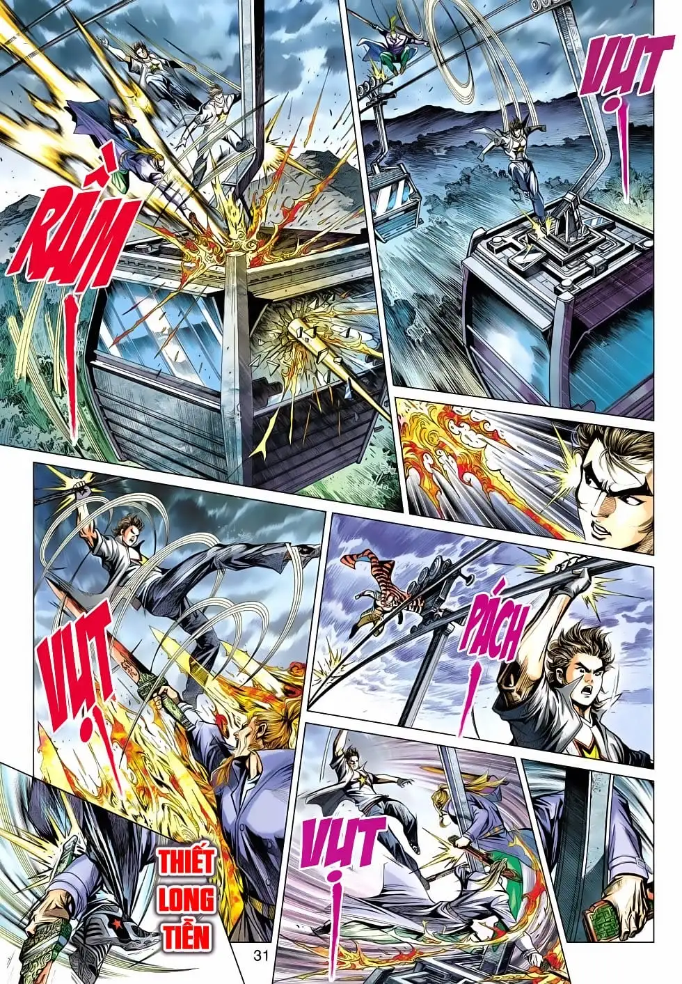 Truyện Tranh Tân Tác Long Hổ Môn trang 4