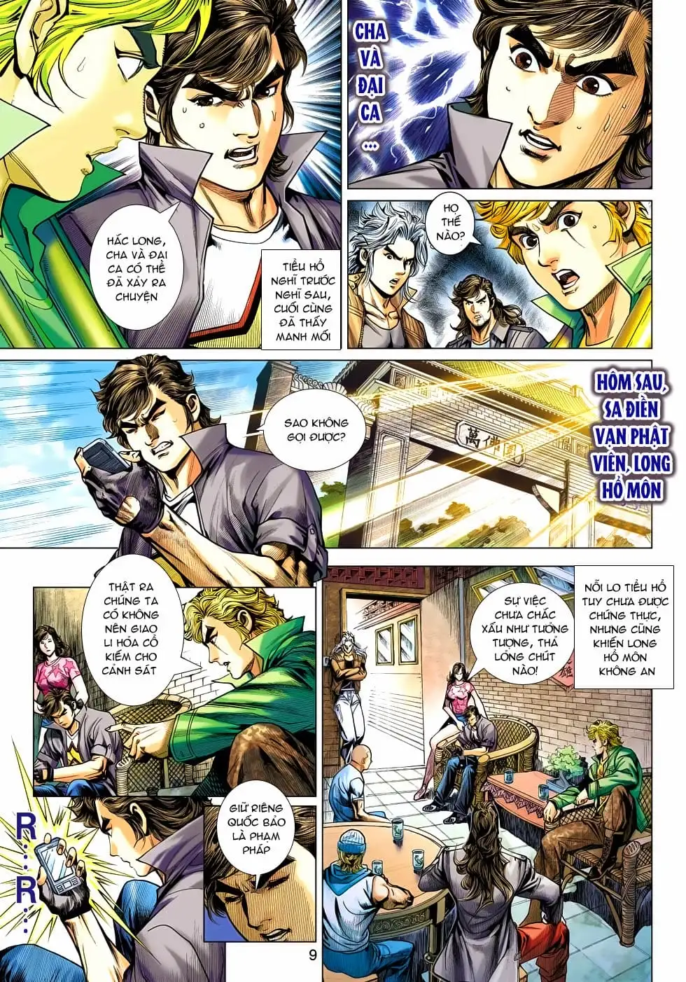 Truyện Tranh Tân Tác Long Hổ Môn trang 4