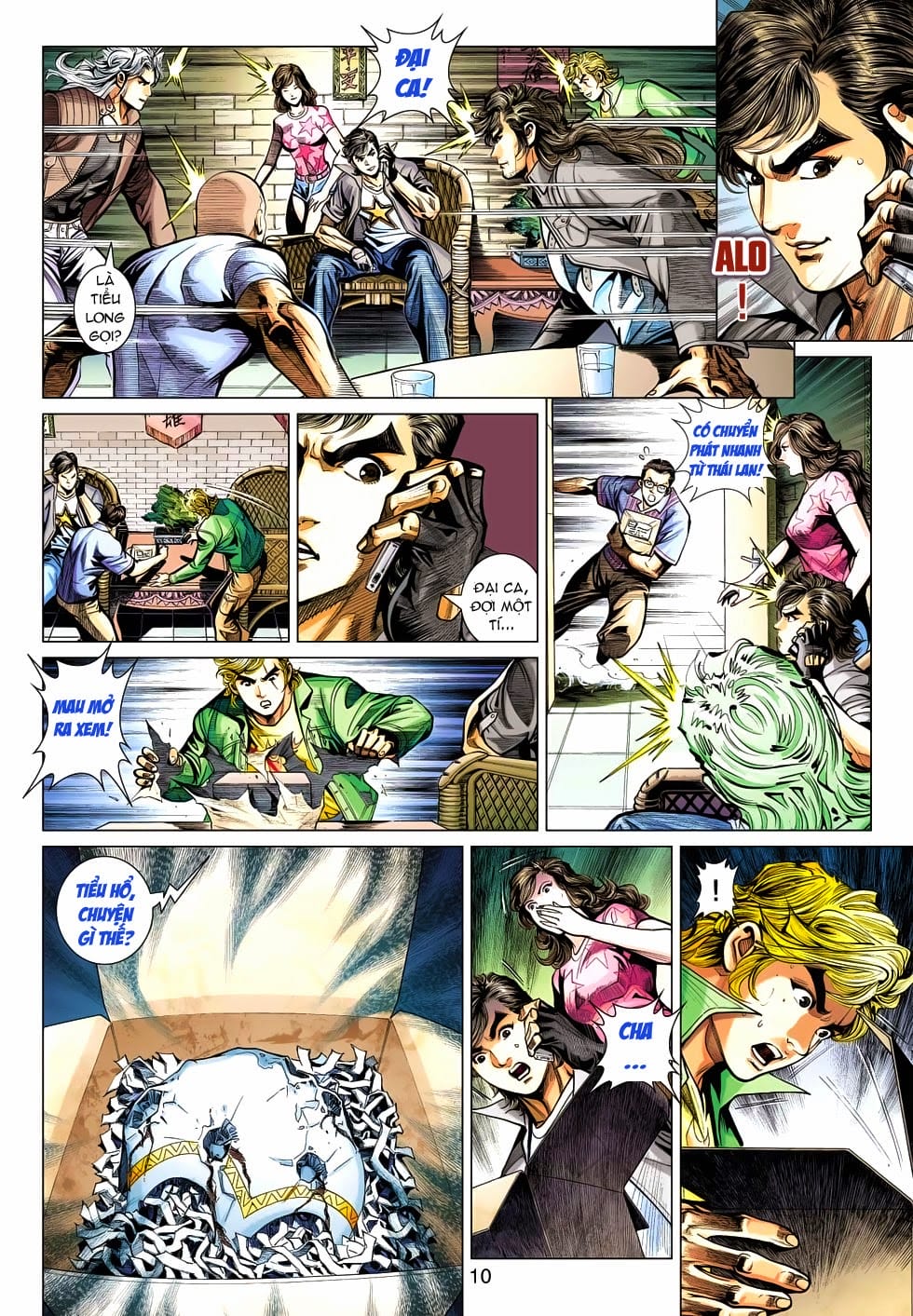 Truyện Tranh Tân Tác Long Hổ Môn trang 4