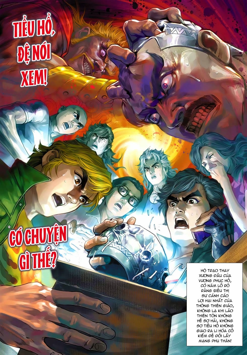 Truyện Tranh Tân Tác Long Hổ Môn trang 4