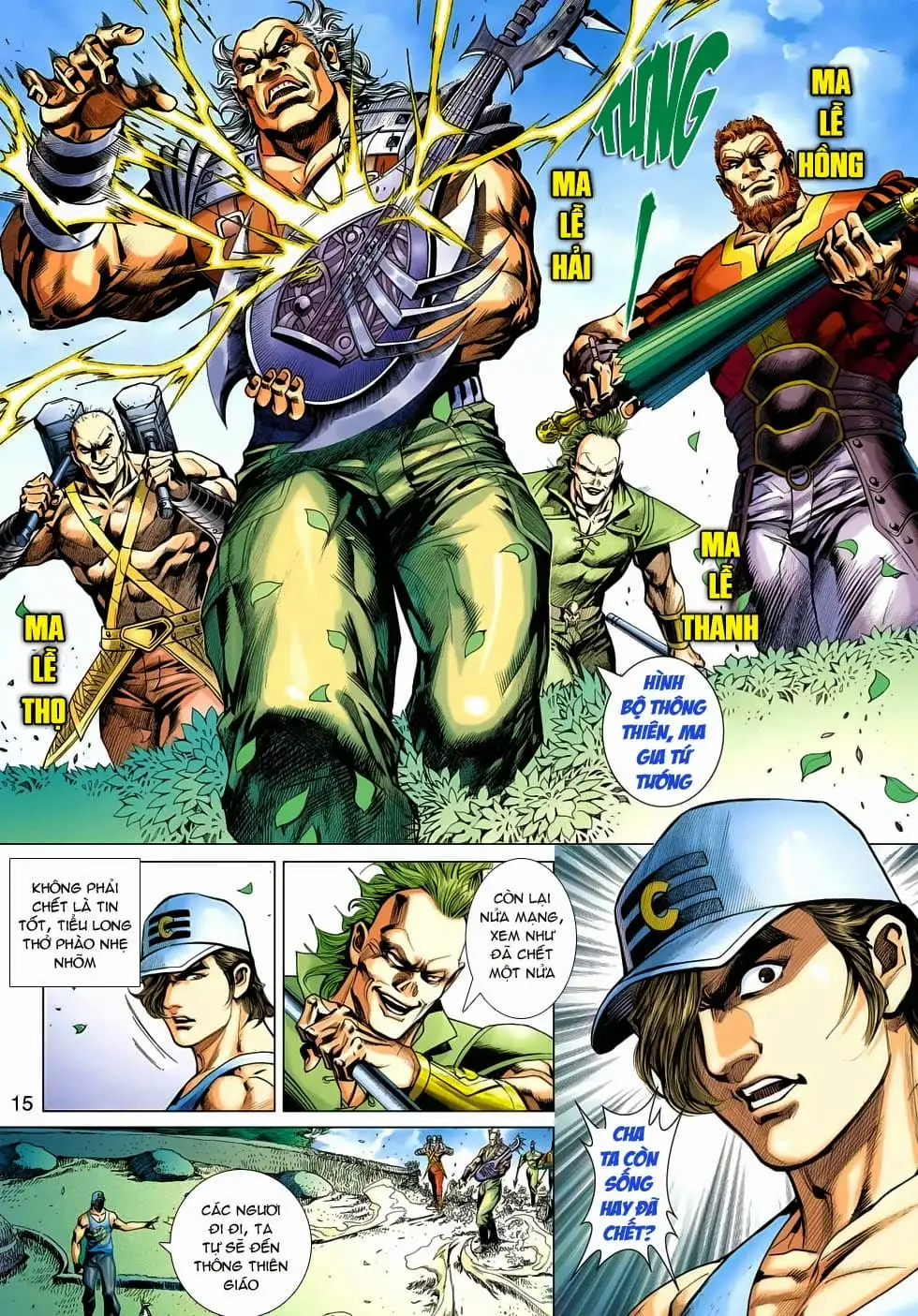 Truyện Tranh Tân Tác Long Hổ Môn trang 4