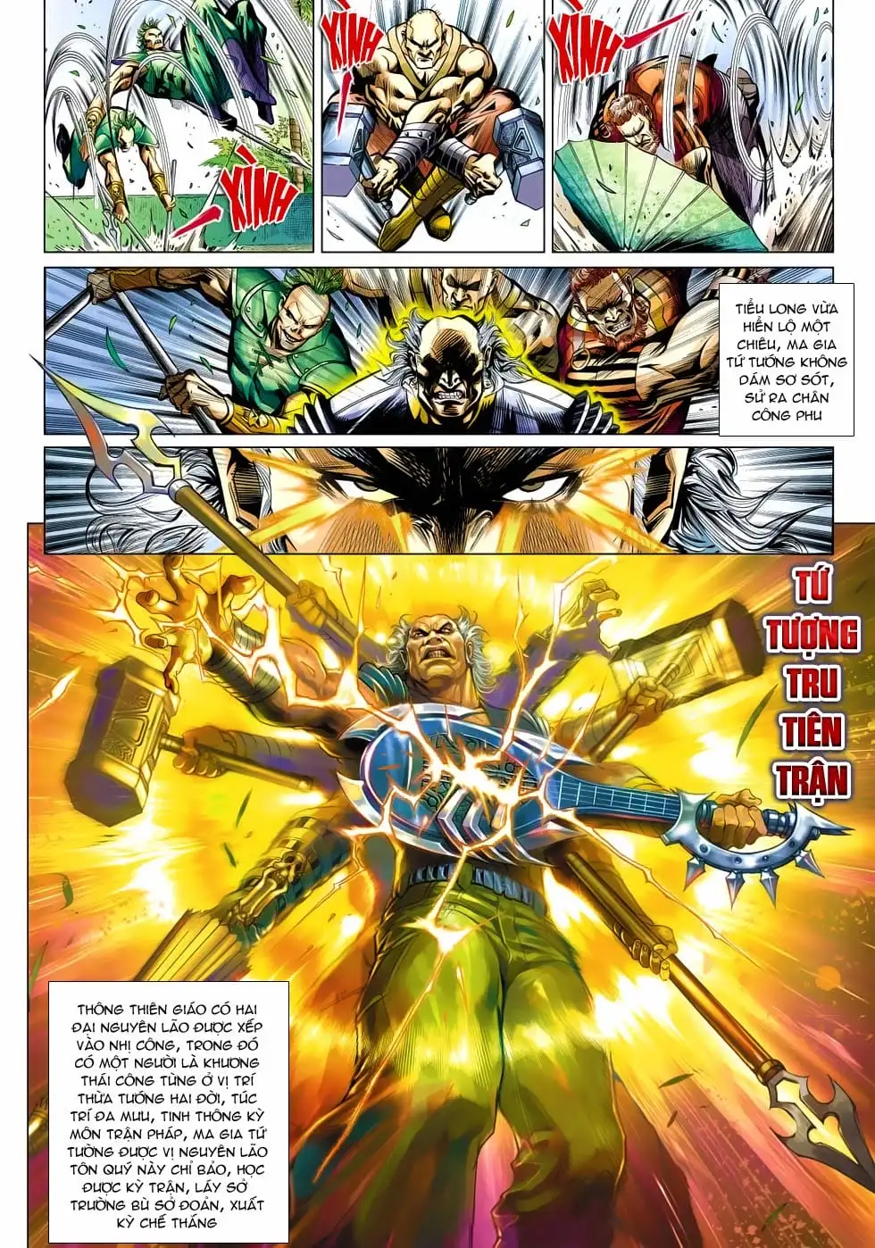 Truyện Tranh Tân Tác Long Hổ Môn trang 4