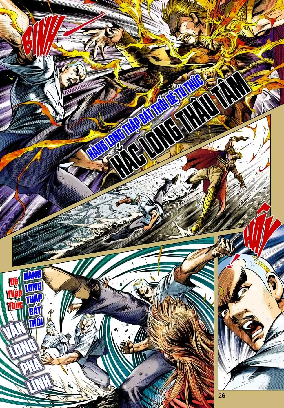 Truyện Tranh Tân Tác Long Hổ Môn trang 4