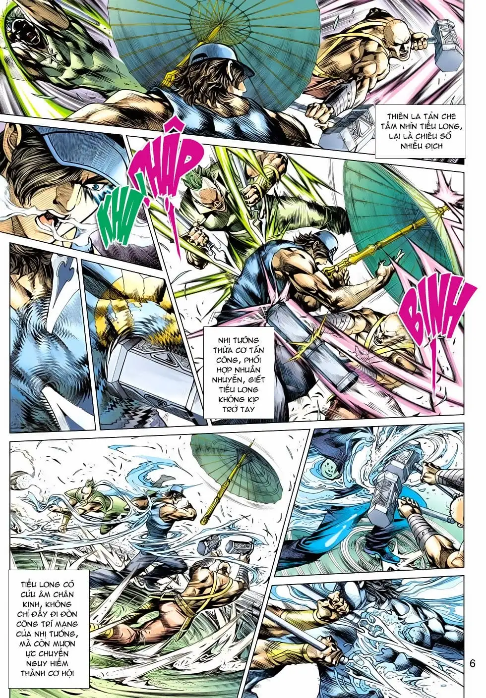 Truyện Tranh Tân Tác Long Hổ Môn trang 4