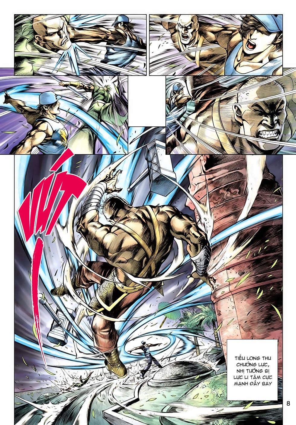 Truyện Tranh Tân Tác Long Hổ Môn trang 4
