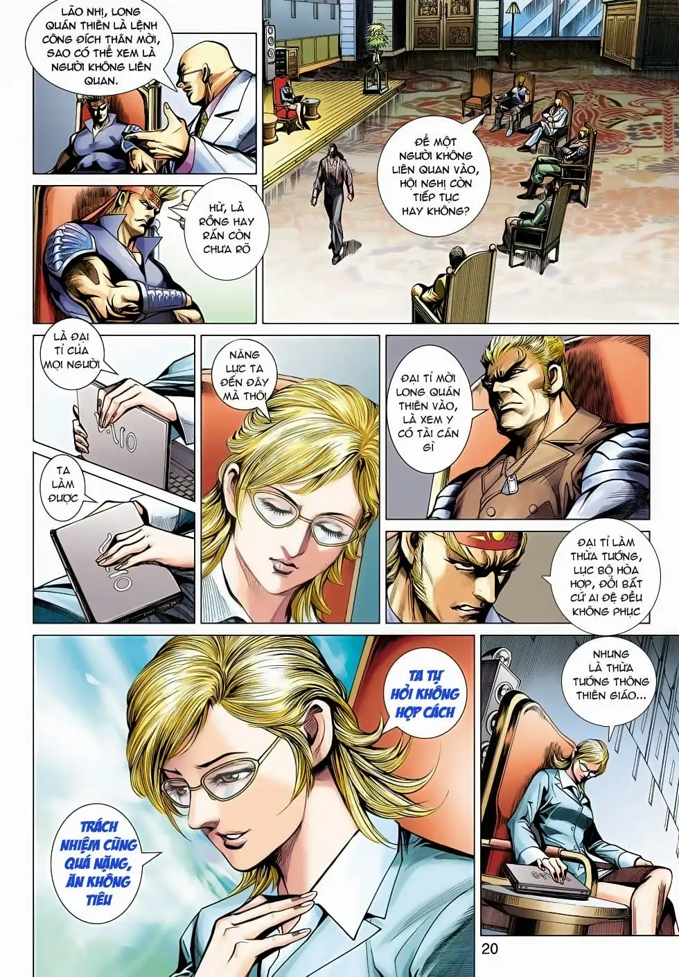 Truyện Tranh Tân Tác Long Hổ Môn trang 4