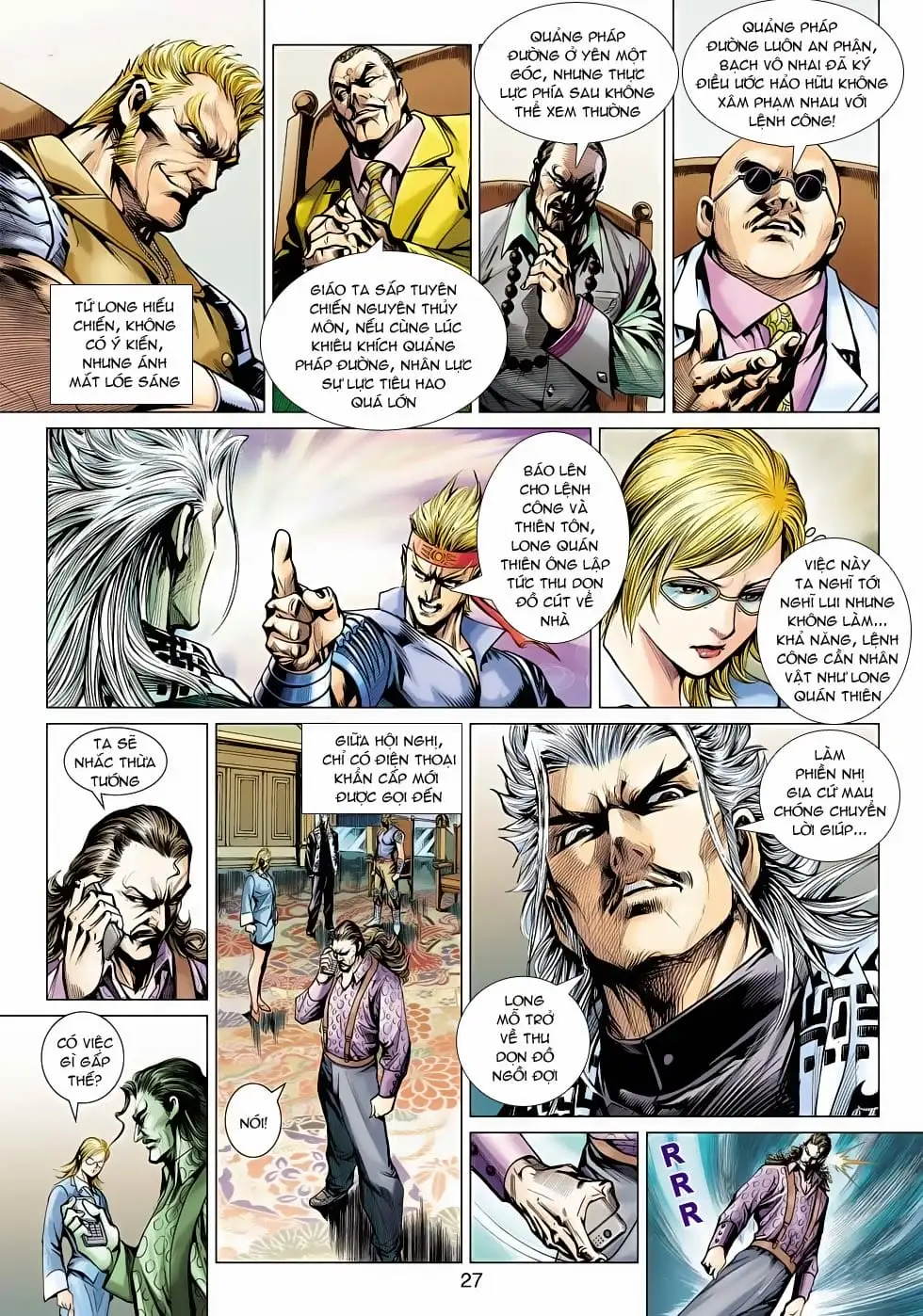 Truyện Tranh Tân Tác Long Hổ Môn trang 4