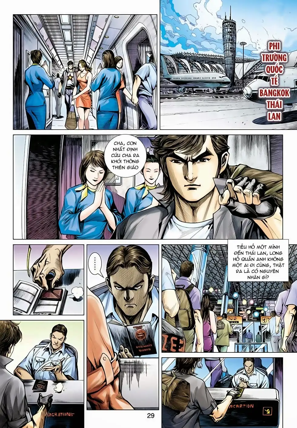 Truyện Tranh Tân Tác Long Hổ Môn trang 4