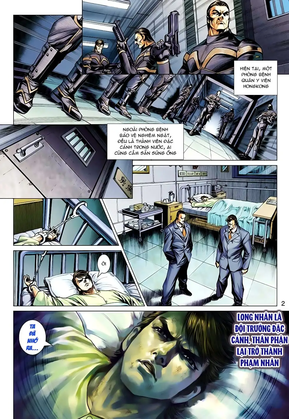 Truyện Tranh Tân Tác Long Hổ Môn trang 4