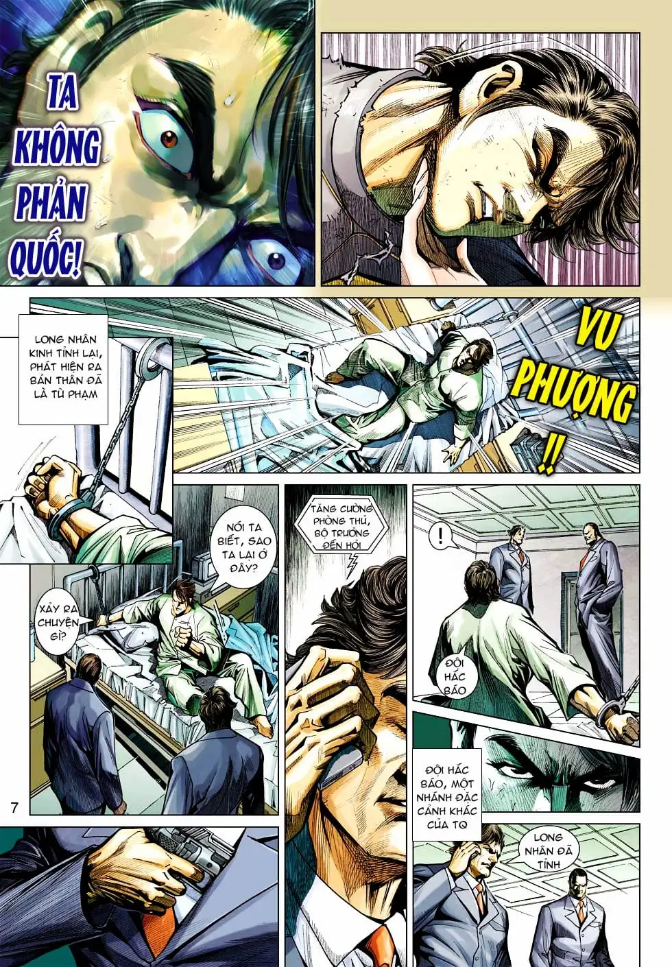 Truyện Tranh Tân Tác Long Hổ Môn trang 4