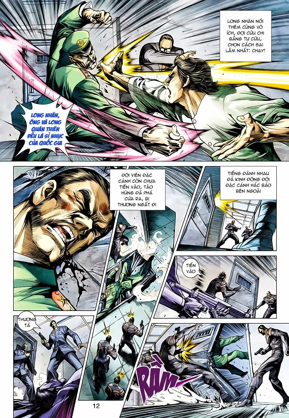 Truyện Tranh Tân Tác Long Hổ Môn trang 4