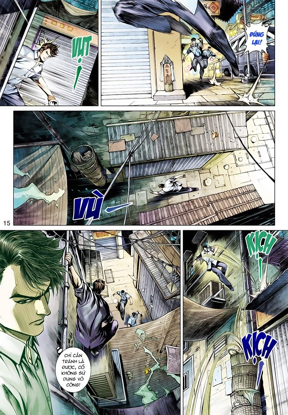 Truyện Tranh Tân Tác Long Hổ Môn trang 4