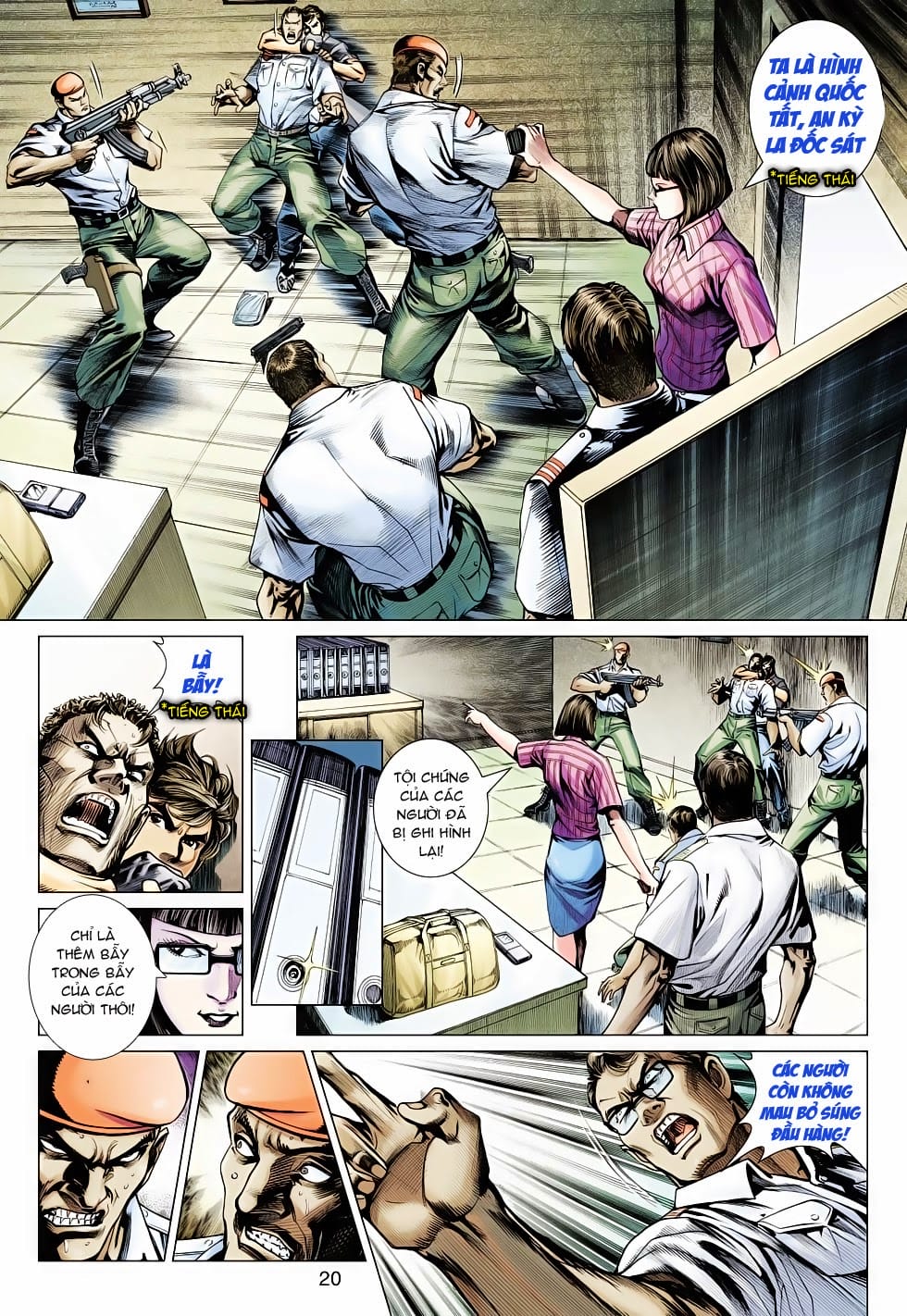 Truyện Tranh Tân Tác Long Hổ Môn trang 4