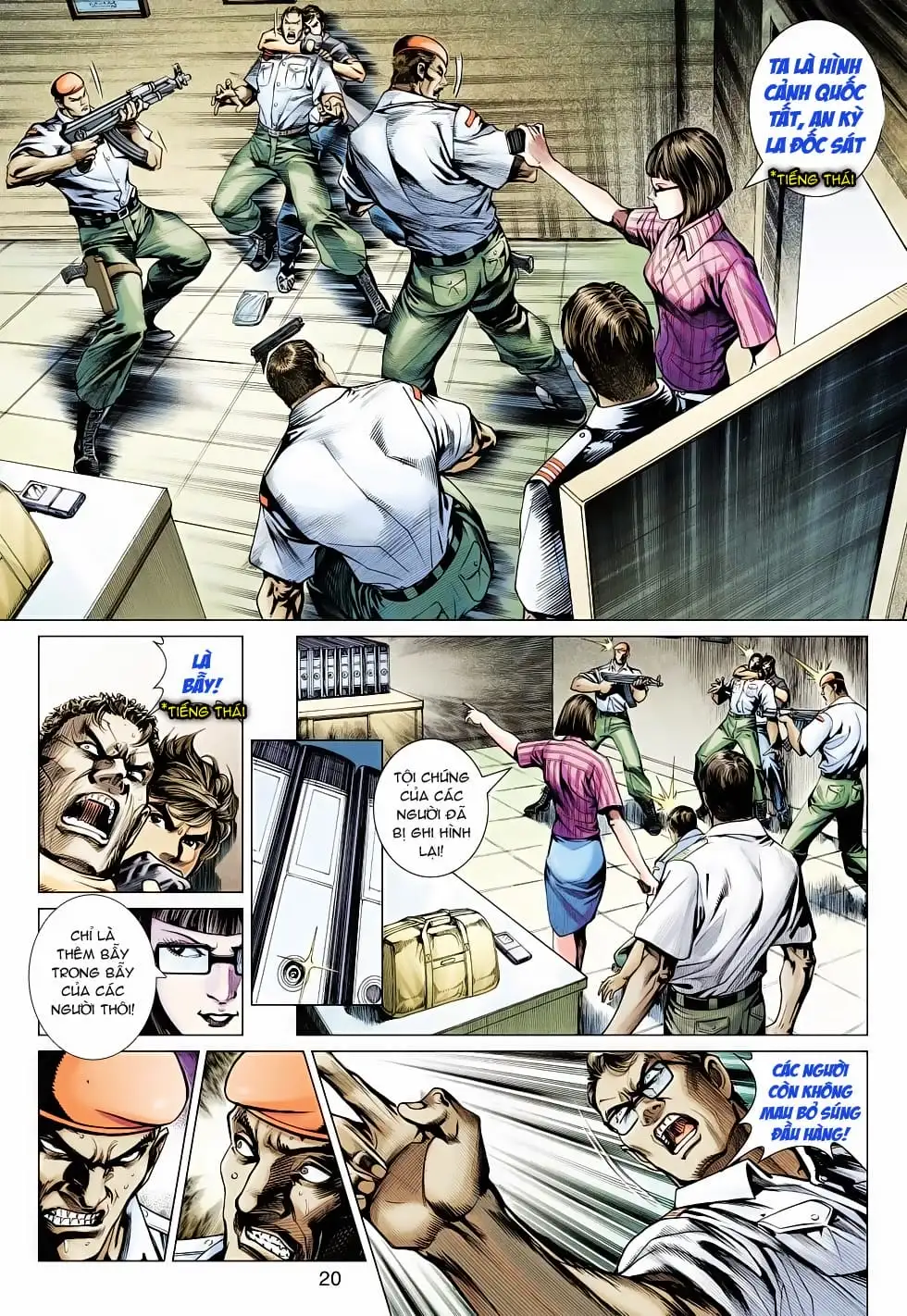 Truyện Tranh Tân Tác Long Hổ Môn trang 4