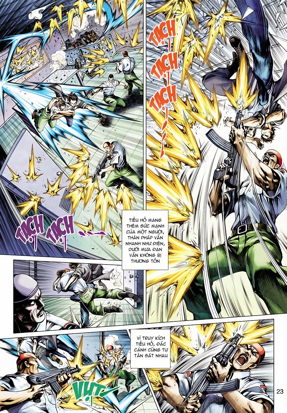 Truyện Tranh Tân Tác Long Hổ Môn trang 4