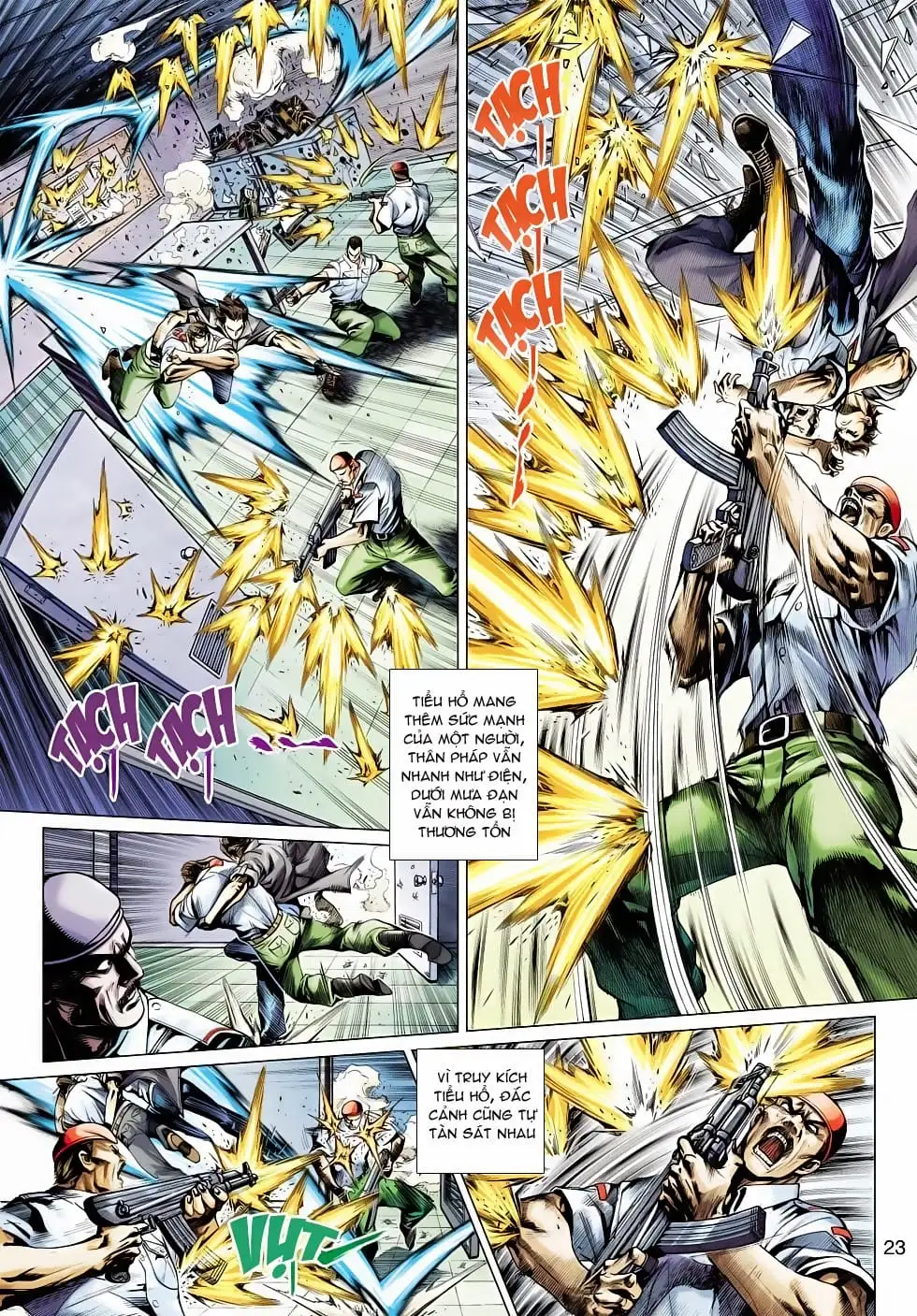 Truyện Tranh Tân Tác Long Hổ Môn trang 4