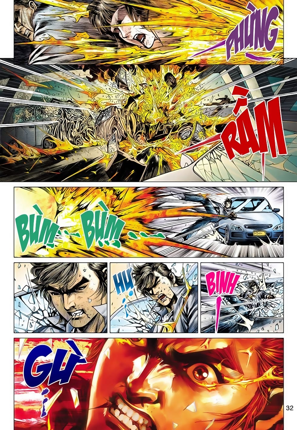 Truyện Tranh Tân Tác Long Hổ Môn trang 4