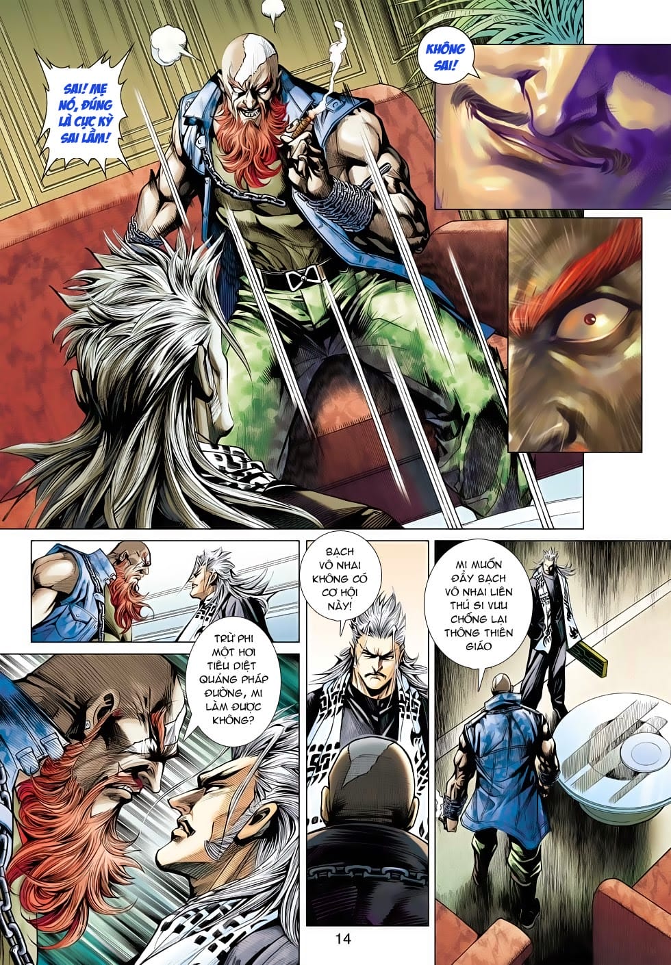 Truyện Tranh Tân Tác Long Hổ Môn trang 4