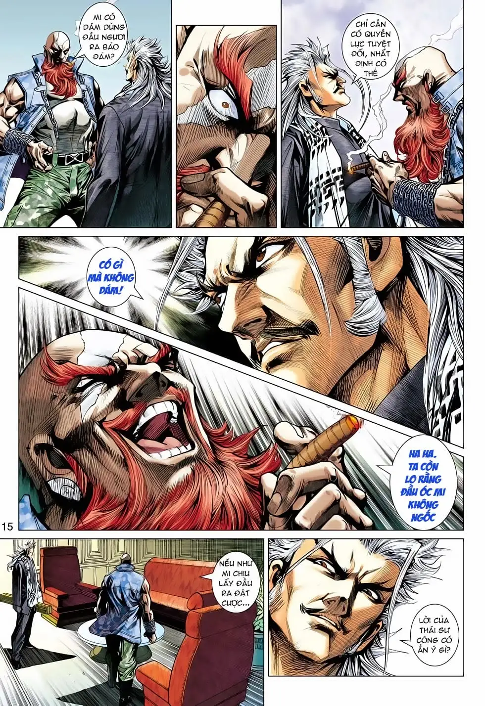 Truyện Tranh Tân Tác Long Hổ Môn trang 4