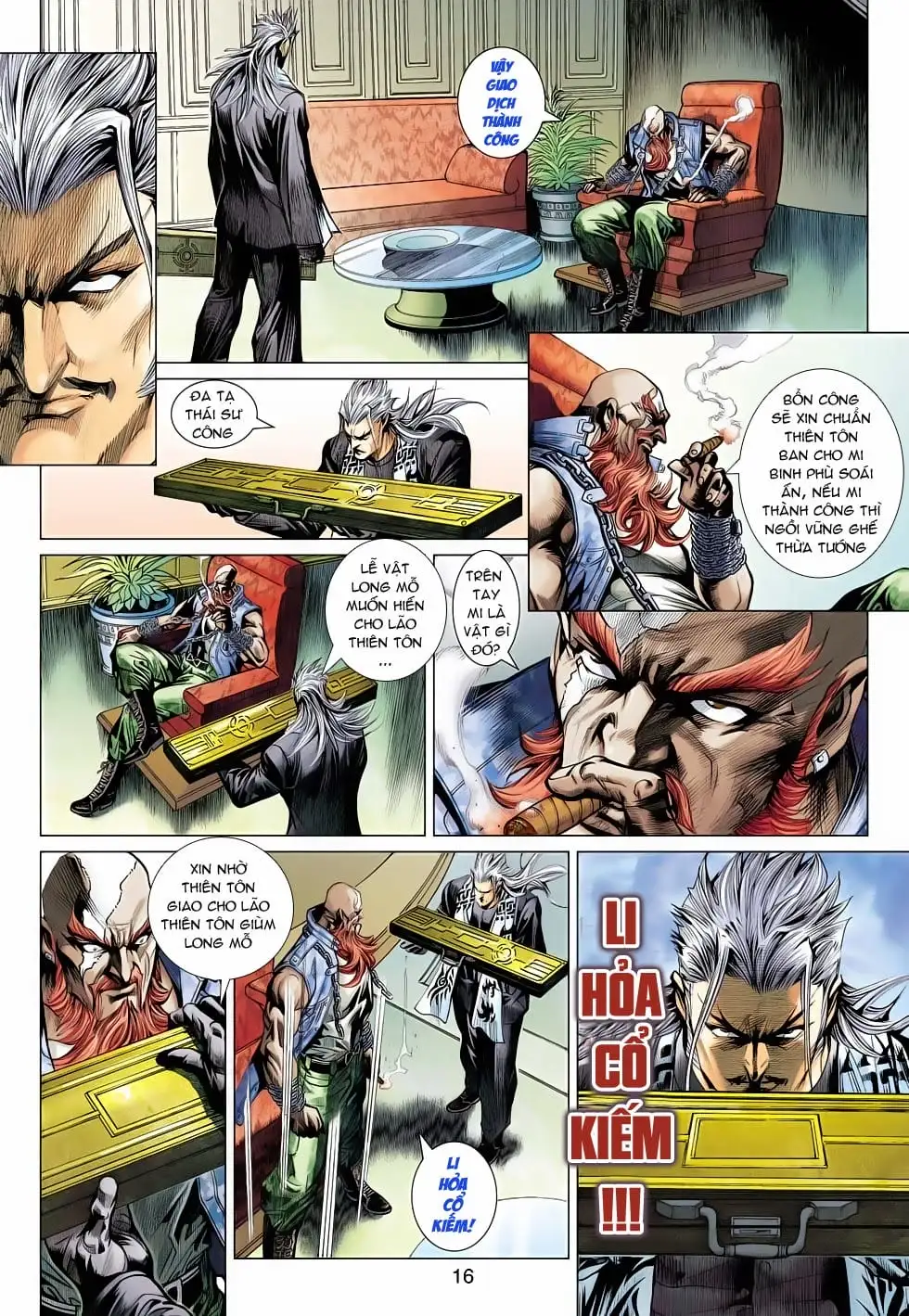 Truyện Tranh Tân Tác Long Hổ Môn trang 4