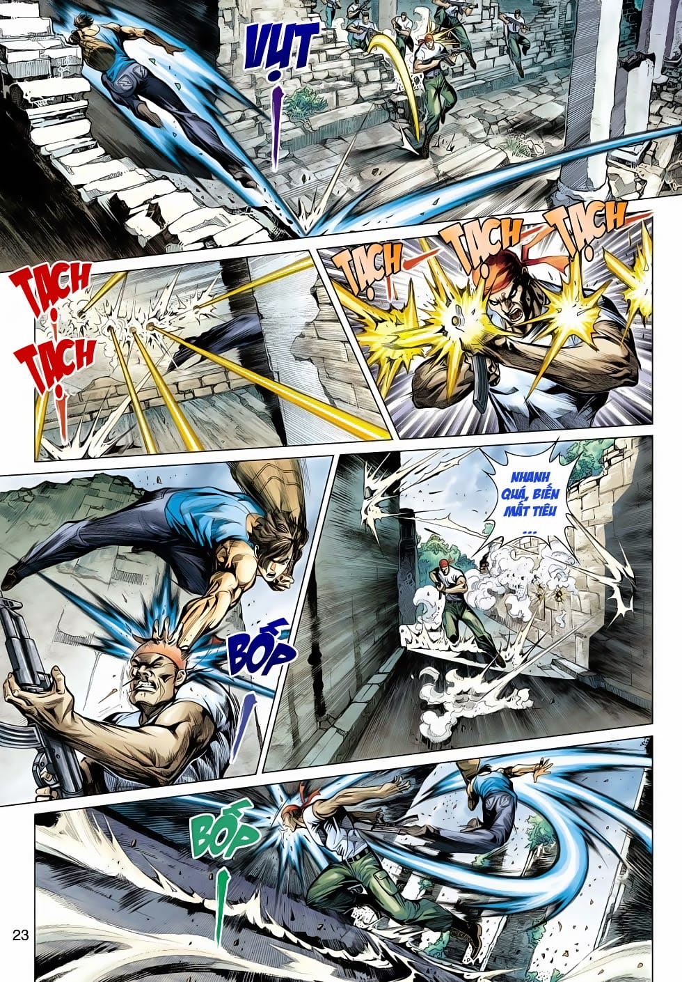 Truyện Tranh Tân Tác Long Hổ Môn trang 4