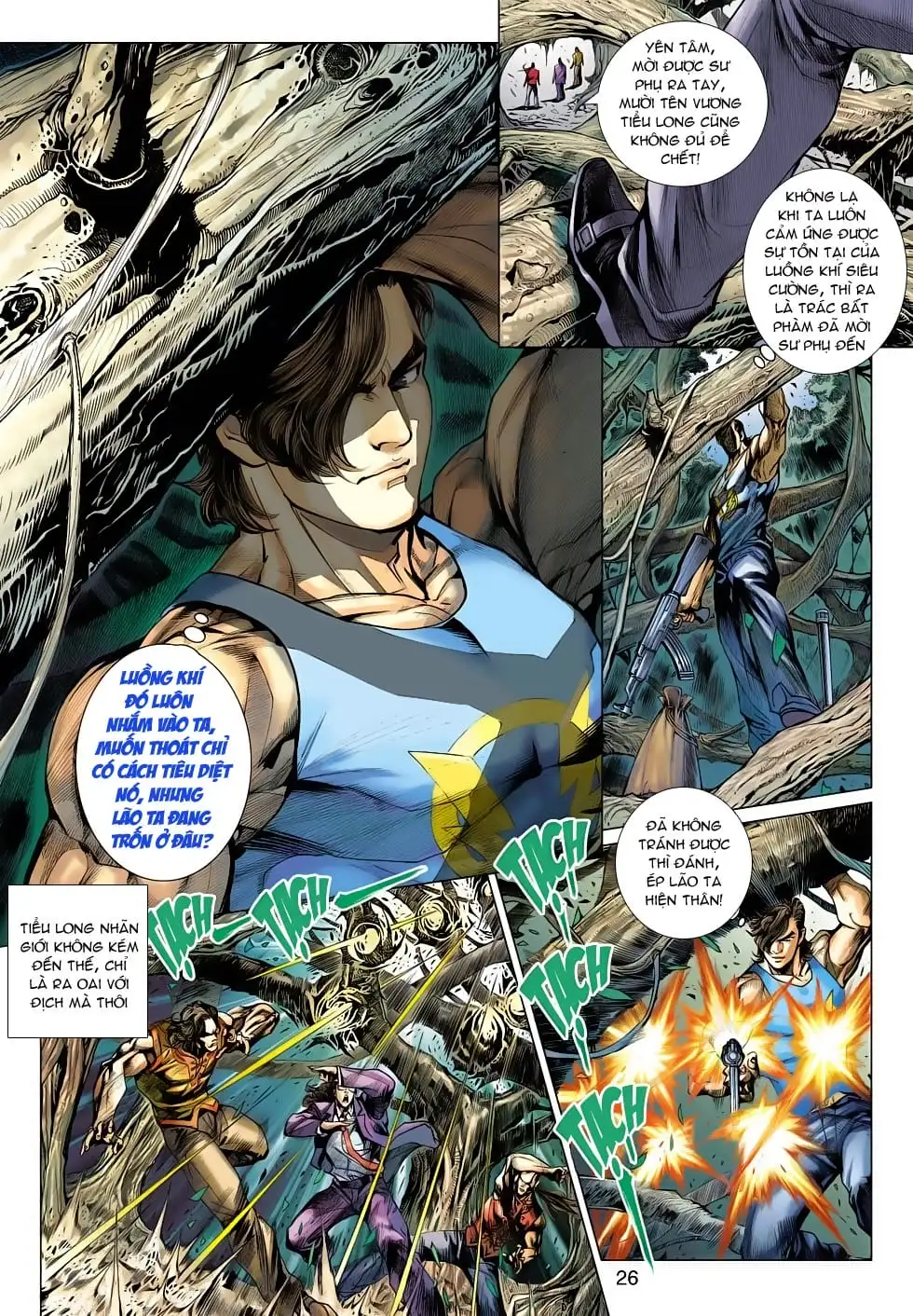 Truyện Tranh Tân Tác Long Hổ Môn trang 4