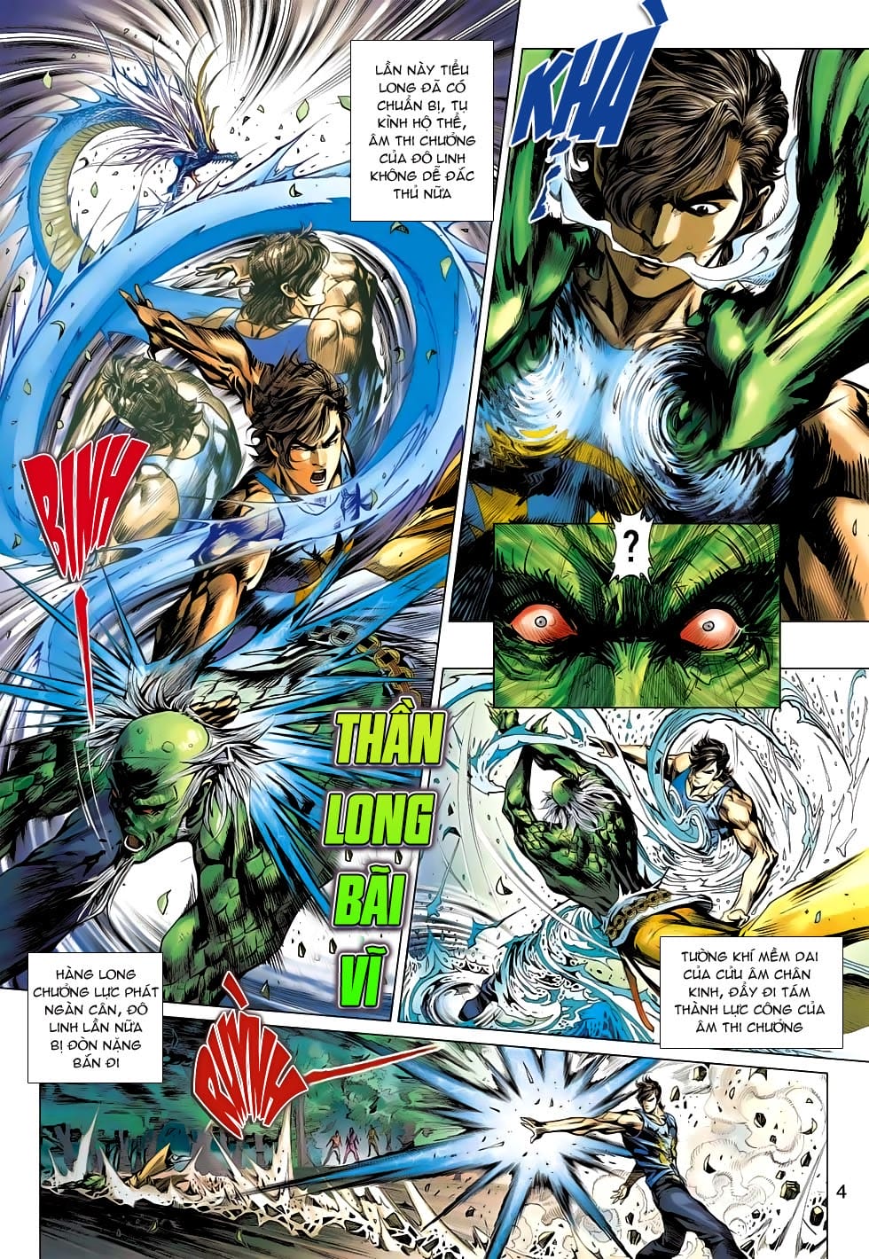 Truyện Tranh Tân Tác Long Hổ Môn trang 4