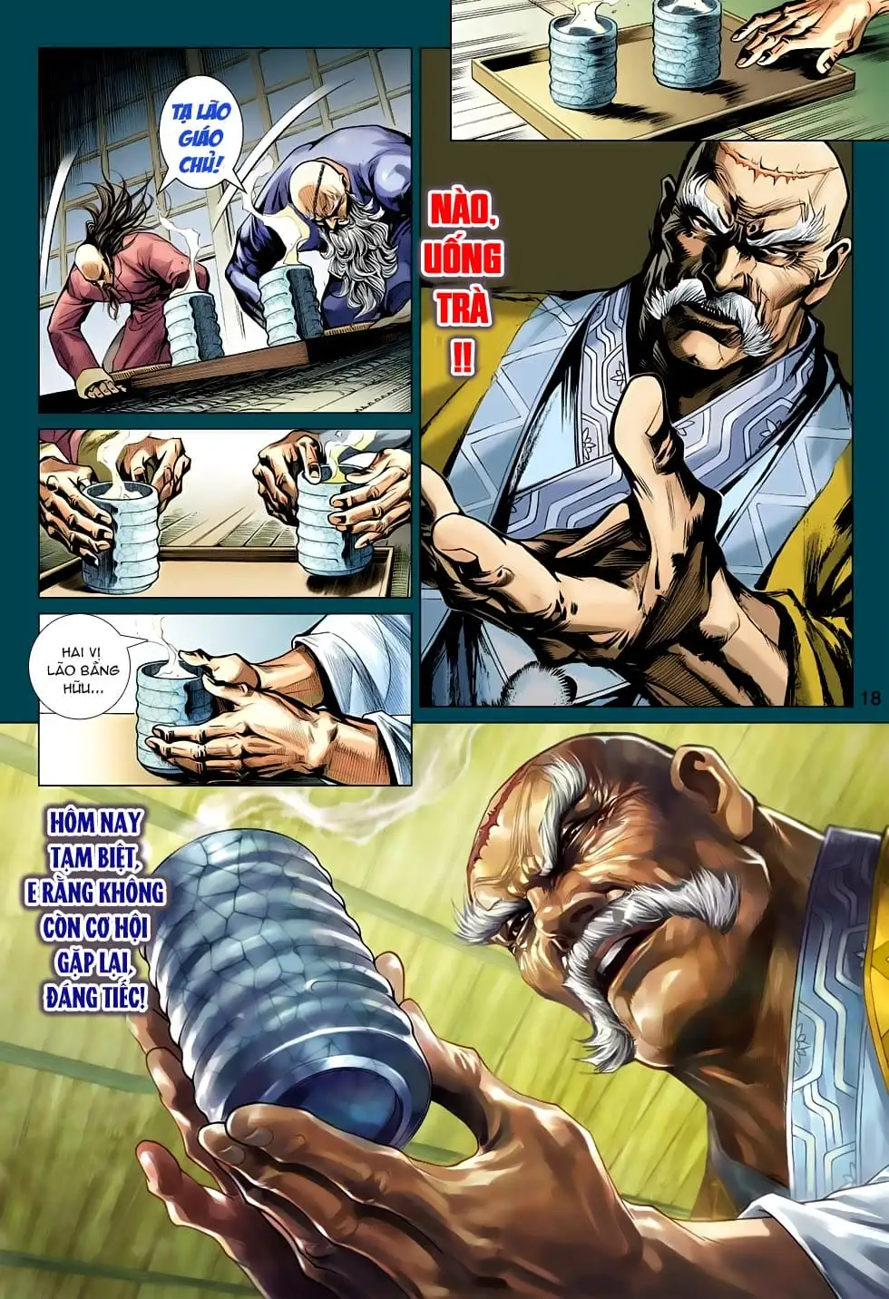 Truyện Tranh Tân Tác Long Hổ Môn trang 4