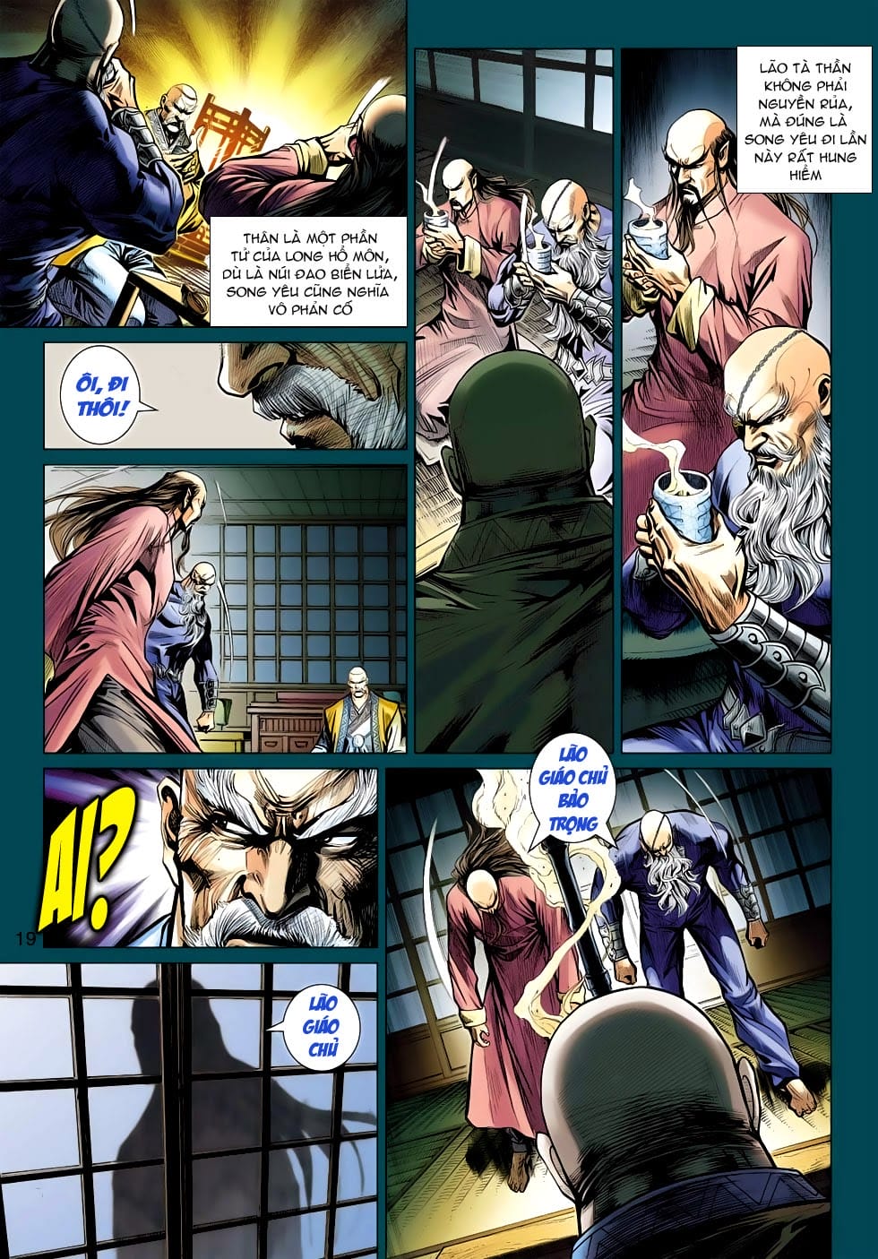 Truyện Tranh Tân Tác Long Hổ Môn trang 4