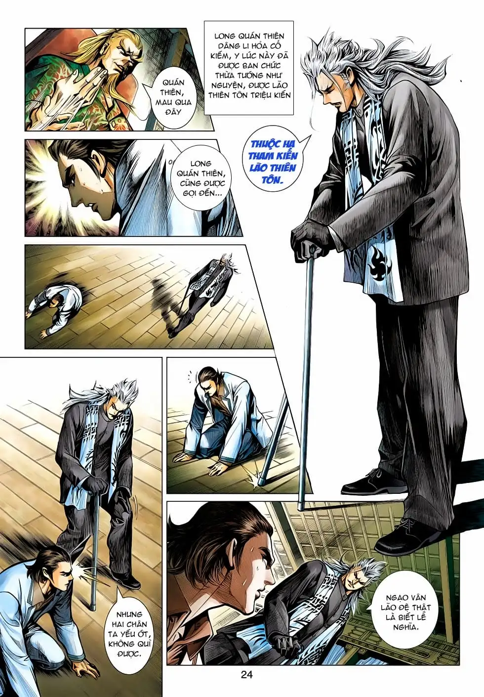 Truyện Tranh Tân Tác Long Hổ Môn trang 4
