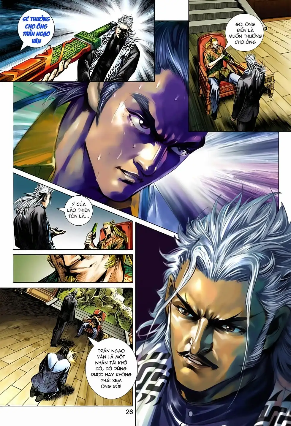 Truyện Tranh Tân Tác Long Hổ Môn trang 4