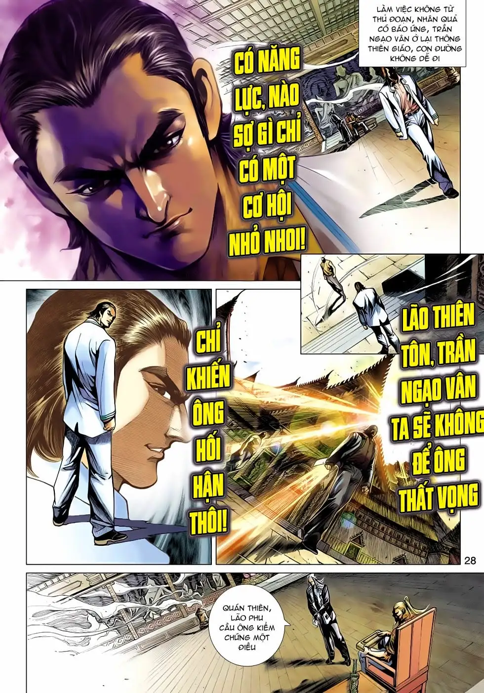 Truyện Tranh Tân Tác Long Hổ Môn trang 4