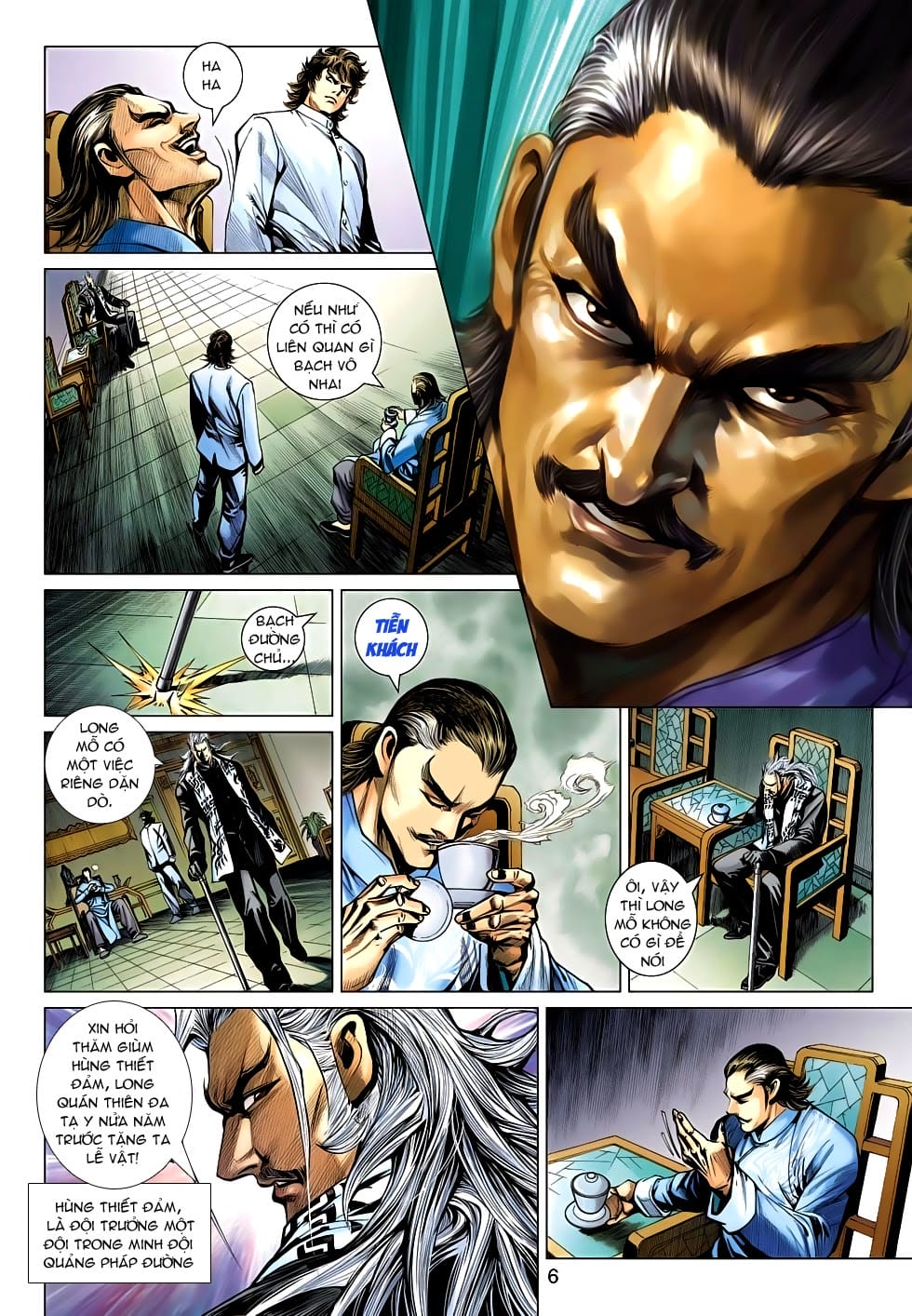 Truyện Tranh Tân Tác Long Hổ Môn trang 4