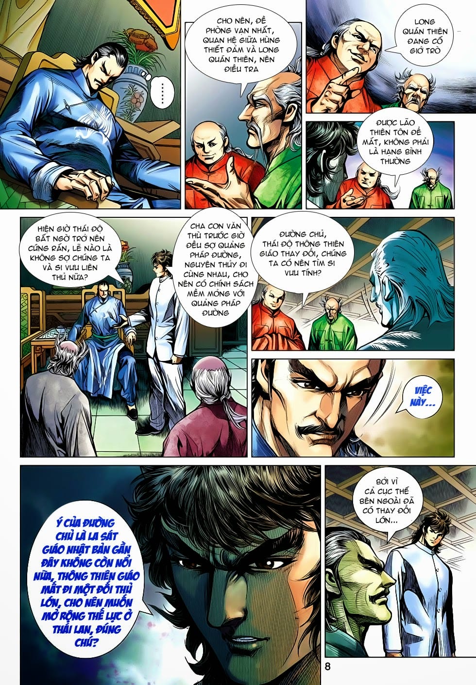 Truyện Tranh Tân Tác Long Hổ Môn trang 4