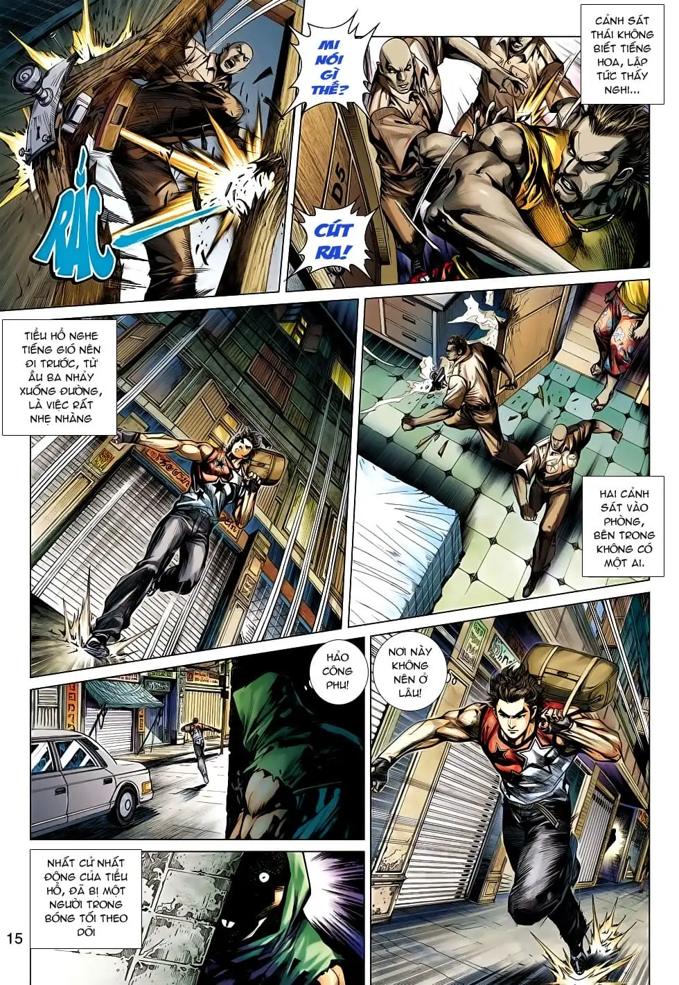 Truyện Tranh Tân Tác Long Hổ Môn trang 4