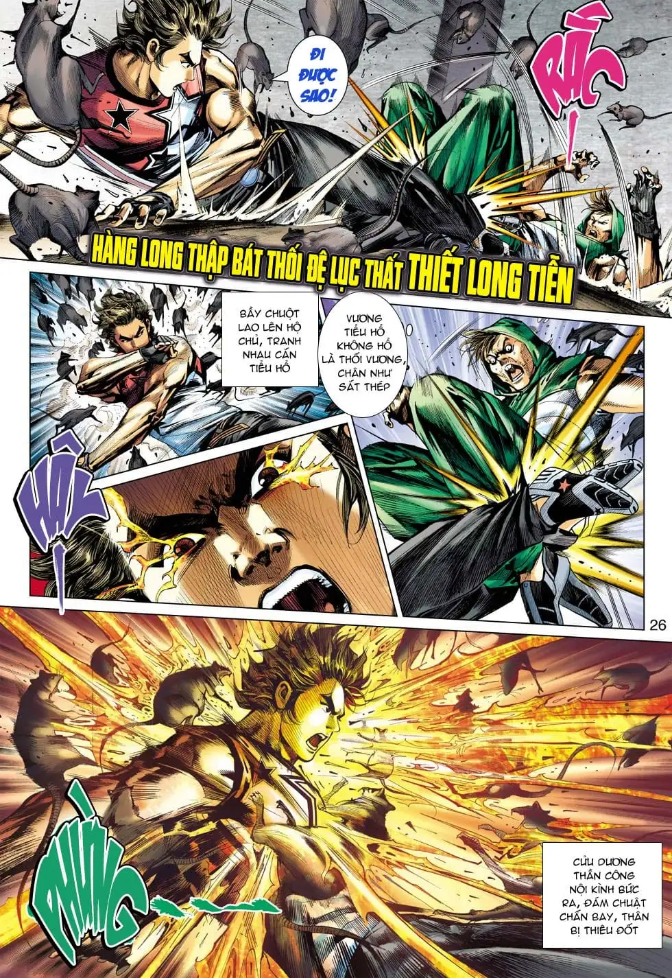 Truyện Tranh Tân Tác Long Hổ Môn trang 4