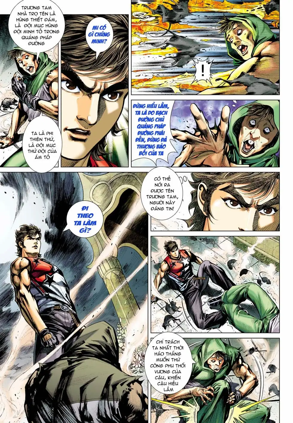 Truyện Tranh Tân Tác Long Hổ Môn trang 4